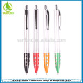 Metal clip nice plastic promotional advertising ball pen cello ballpoint pen